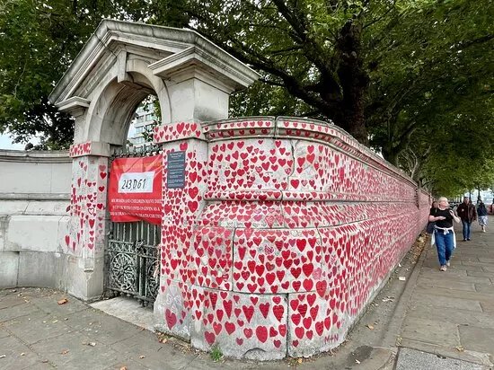 The National Covid Memorial Wall