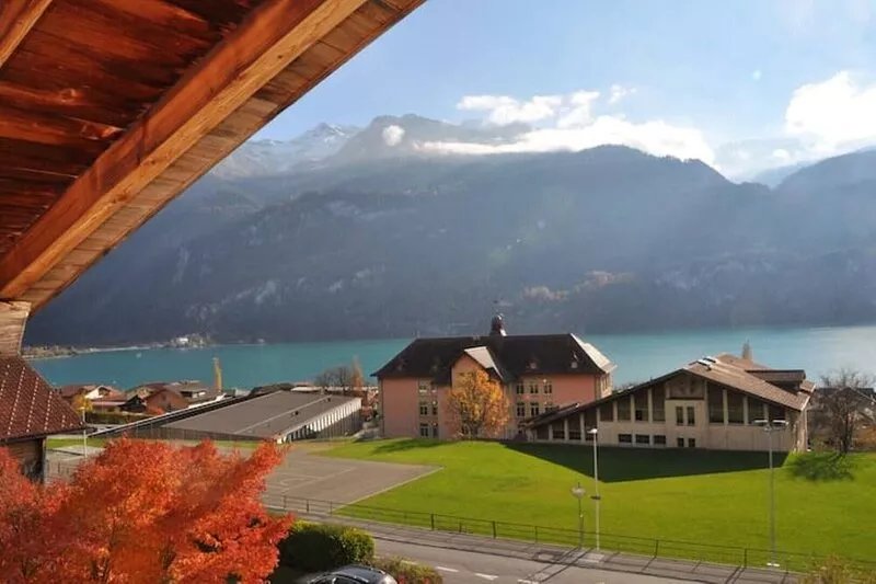 House with beautiful lake view, garden and pool