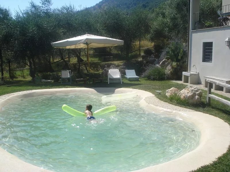 Villa with private pool, garden, quality furnishings in a beautiful location.