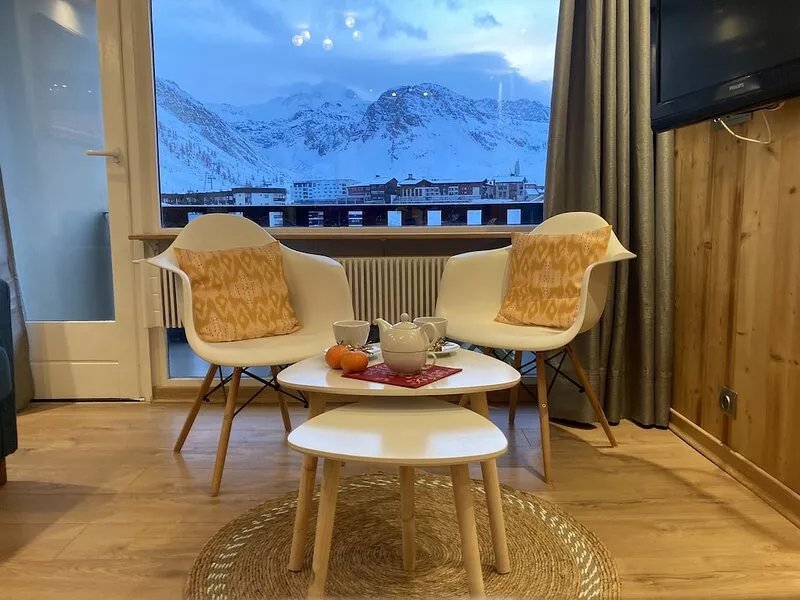 ski in / ski out cosy apartment, nice view, WIFI