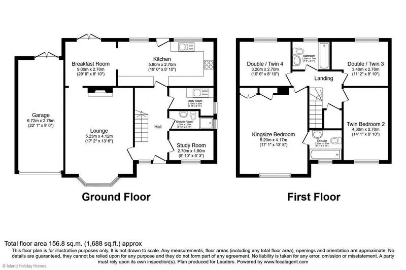 Helms House -  a house that sleeps 8 guests  in 4 bedrooms