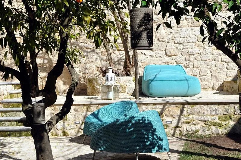 Private stone retreat with garden in the historic centre of Modica