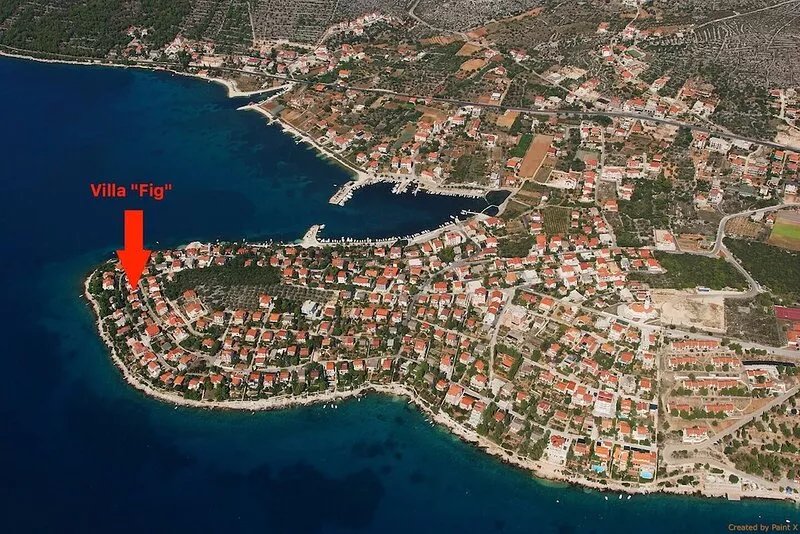 Villa FIG, Cosy Semidetached House*Vranjica-Trogir, Beach40m