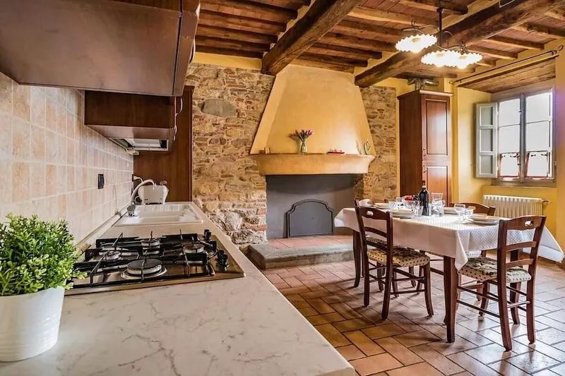 Anseneta, apartment with pool, A/C, free WiFi