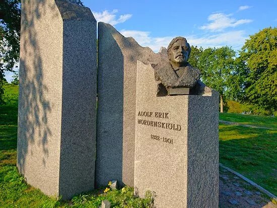 Memorial to Adolf Erik Nordenskiold