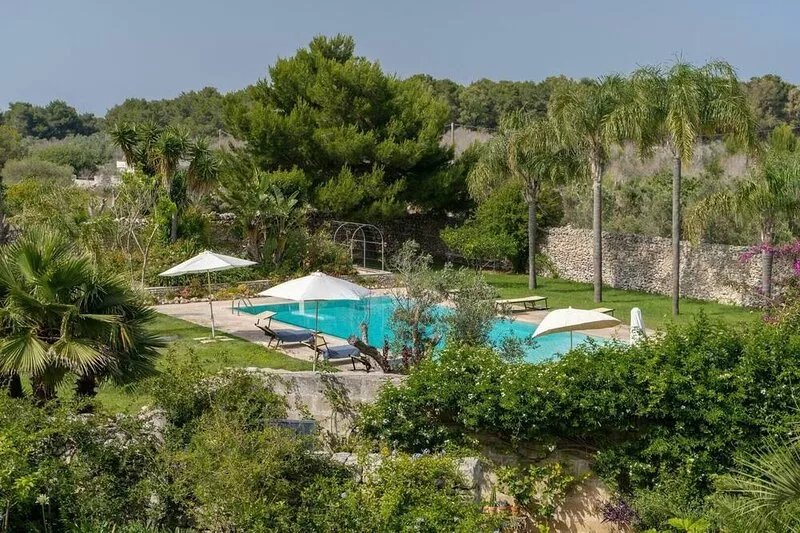 Authentic masseria near the beach, with large garden and pool