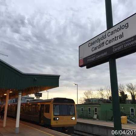 Cardiff Central Railway Station