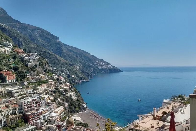 Hellen-Rispoli Positano excellent view over the beach Spiaggia Grande