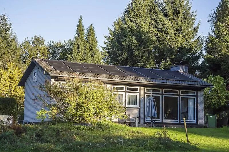 House Milan with saltwater pool, conservatory and fireplace in a large garden