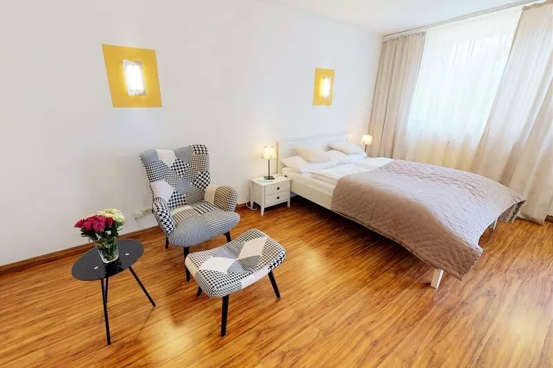 Feel-good apartment Alpennest with a magnificent view in a real castle