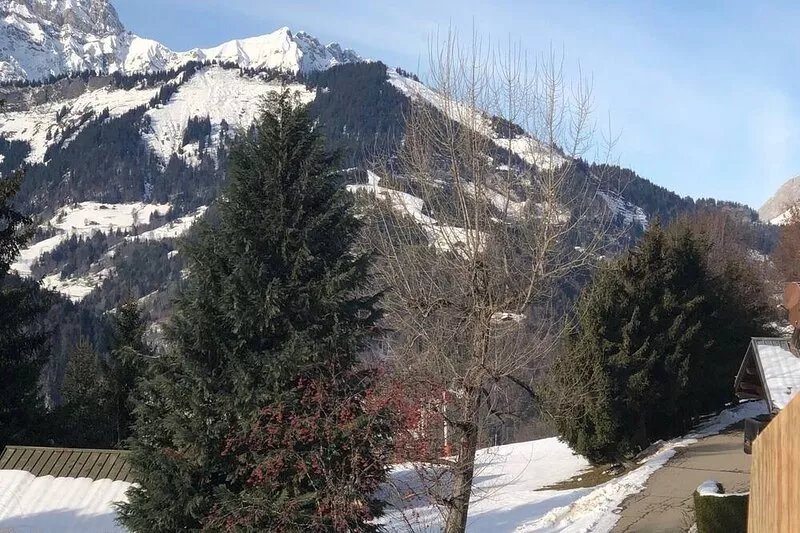 12-person chalet at the foot of the slopes with Mont Charvin view