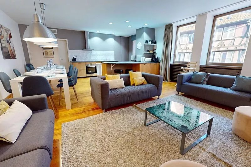 lacour ac 160m2 city center  4br3bth
