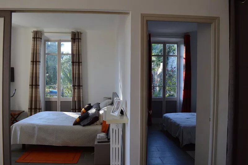 Charming house, sea view terrace, Baja California, quiet garden, parking,