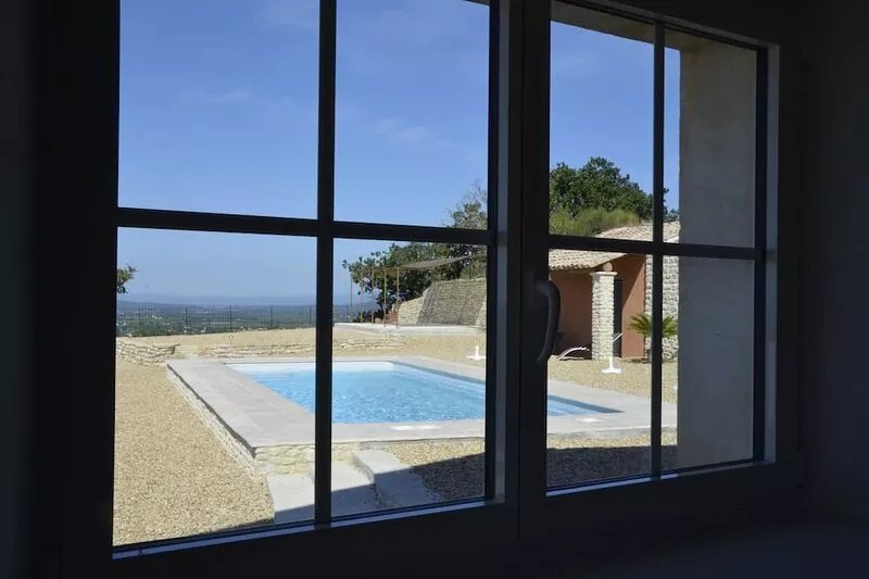 Large Mas with heated pool for 10 people, 3 Bathrooms panomaric view