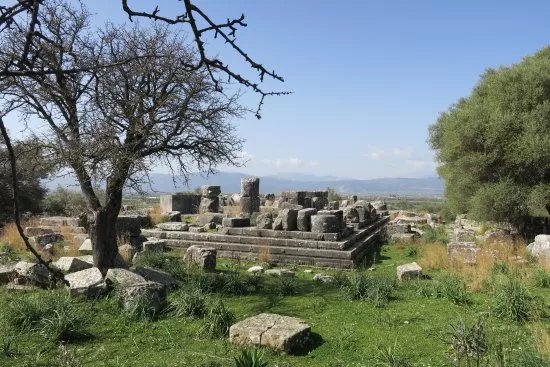 Temple of Zeus in Stratos