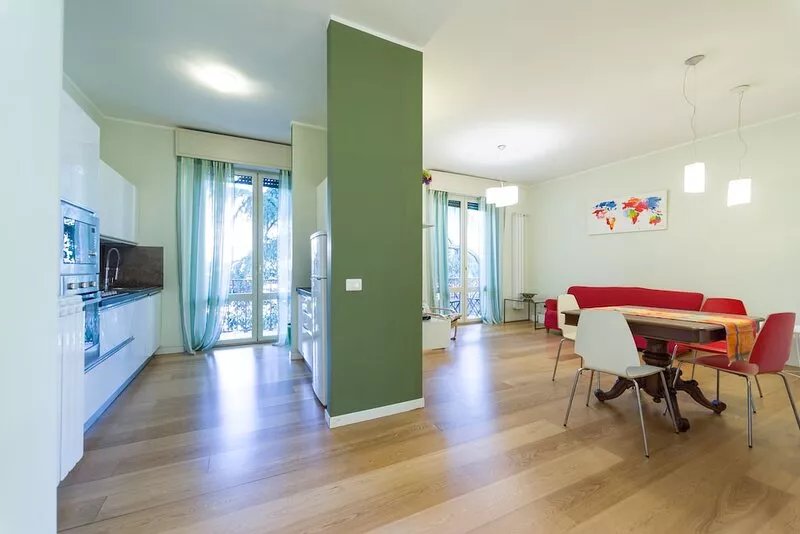 Spacious and comfortable apartment near San Siro, with 3 real bedrooms