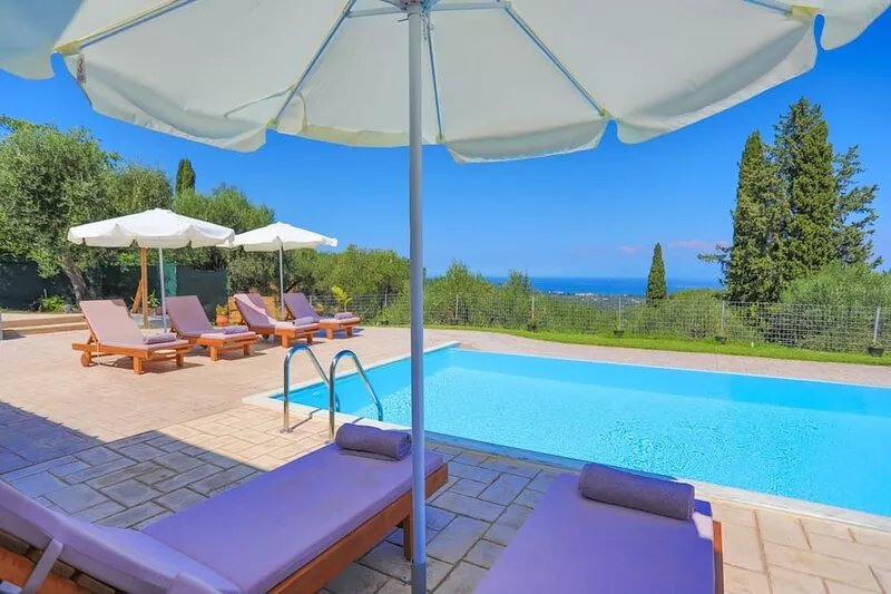 Unwind in Luxury with Private Pool and Stunning Views - Villa Chrisdina, Corfu