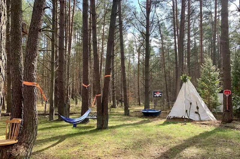 Ferienwald Kastaven Your time-out in a wooden log cabin in the Uckermark