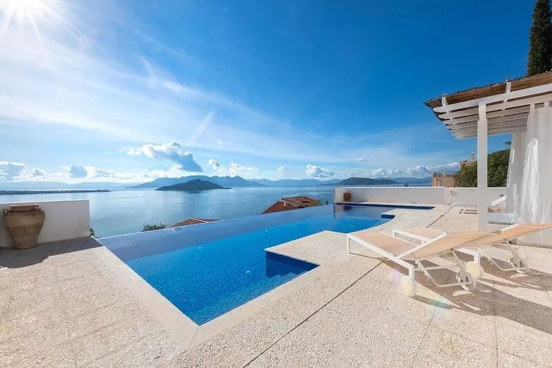 The Magnificent Villa Melandrina is an exceptional and rare jewel on Aegina isla