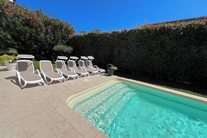 Antibes - Villa 8 Personnes - Piscine - Parking