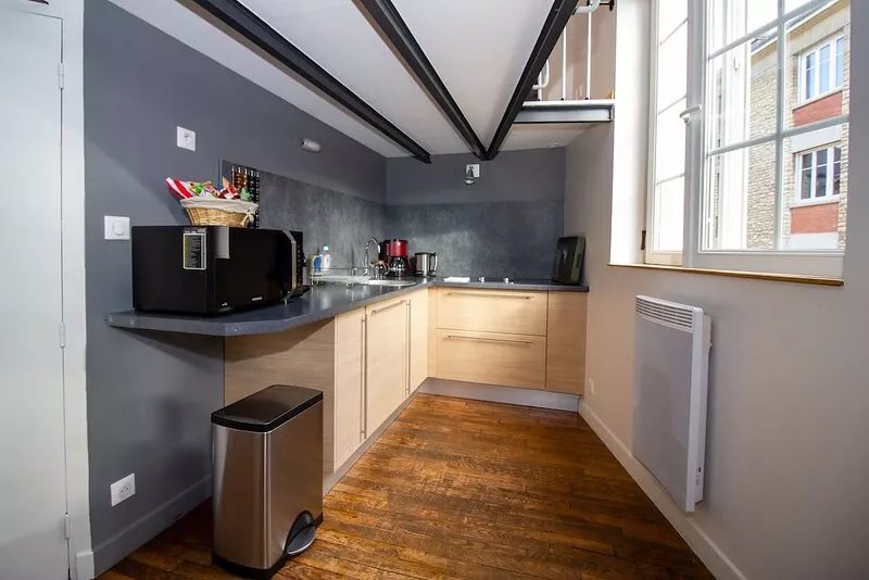 Duplex apartment, in a luxurious building located in the city centre of Reims