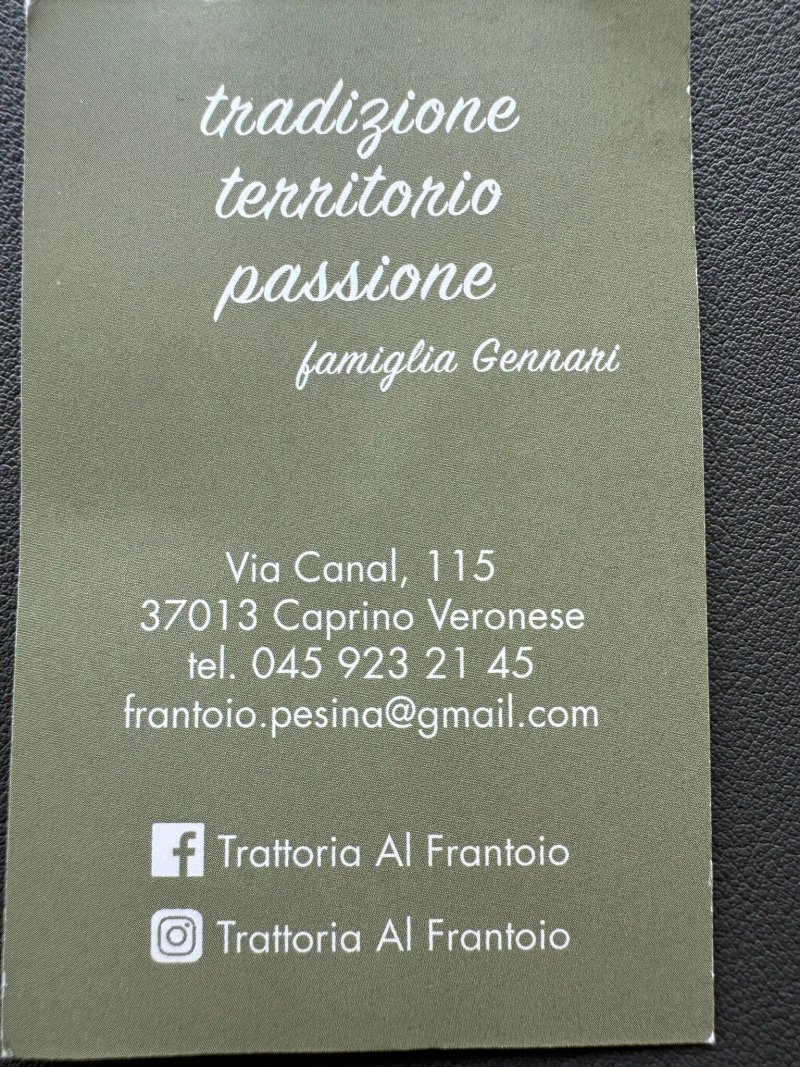 Trattoria Al Frantoio