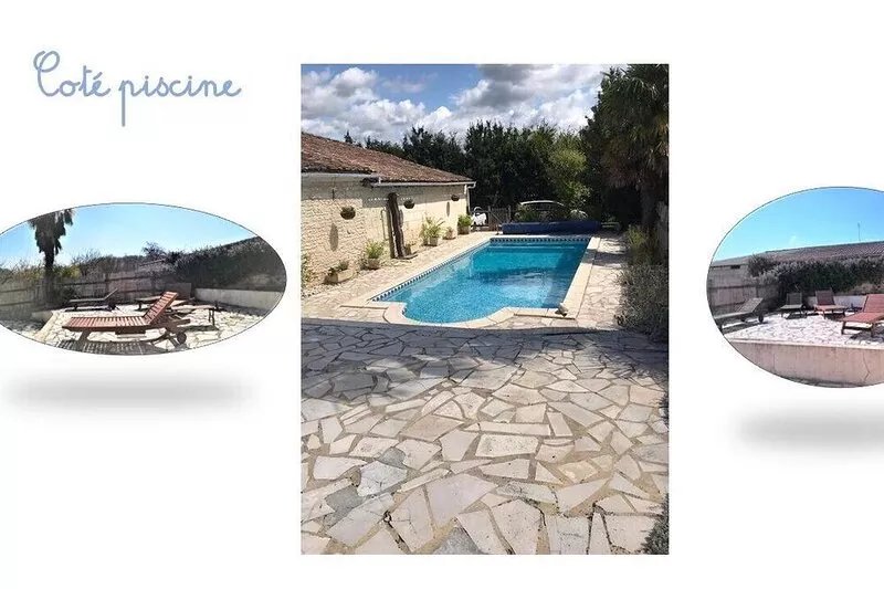 Charming Charentais house with swimming pool