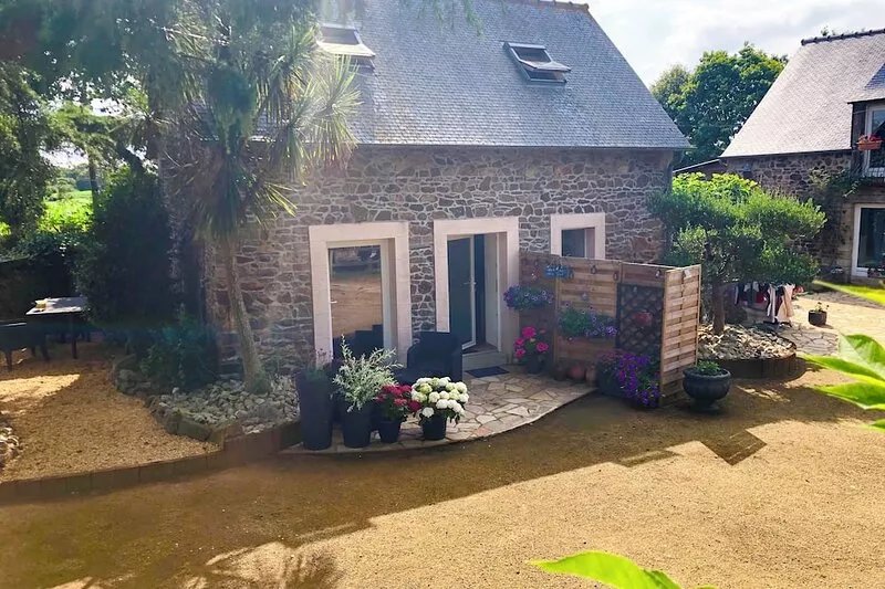 Small stone house with an area of 50 m2