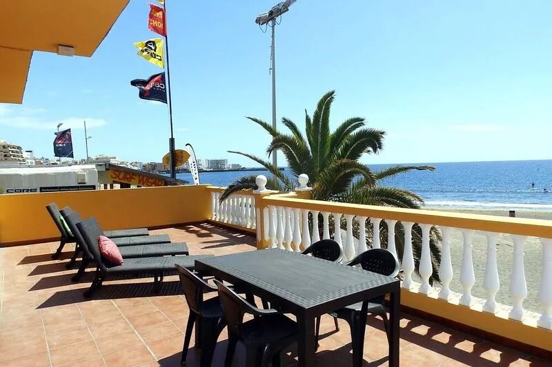 Spacious house in front of the Medano Beach