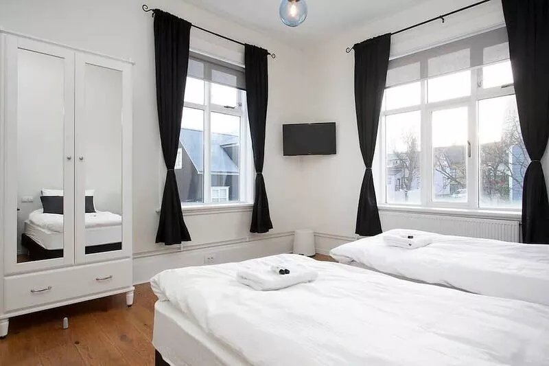 Stunning 2BR apt with balcony view in Reykjavik