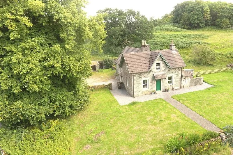On a private hill farm estate. Set in stunning scenery close to the coast.