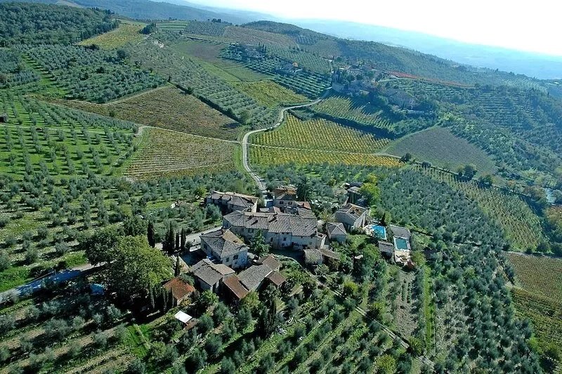 Dream vacation in the Chianti vineyards