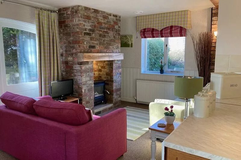 All on the Ground Floor: Open plan living space.
