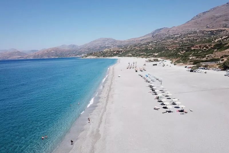 Panoramic view of the sea, close to the beach, wifi - holiday home Triopetra, Cr
