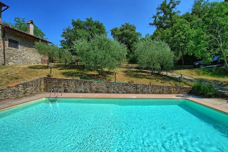Private Villa with private pool, WIFI, TV, panoramic view, parking, close to