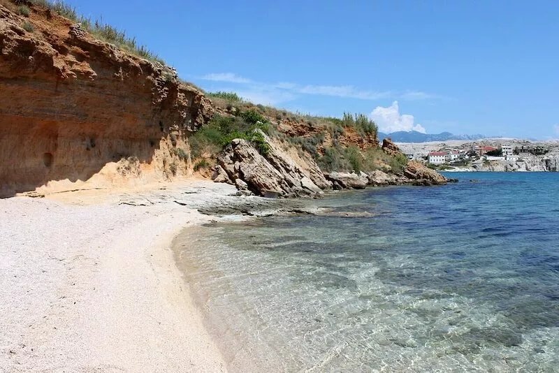 One bedroom apartment near beach Zubovići, Pag (A-4125-c)