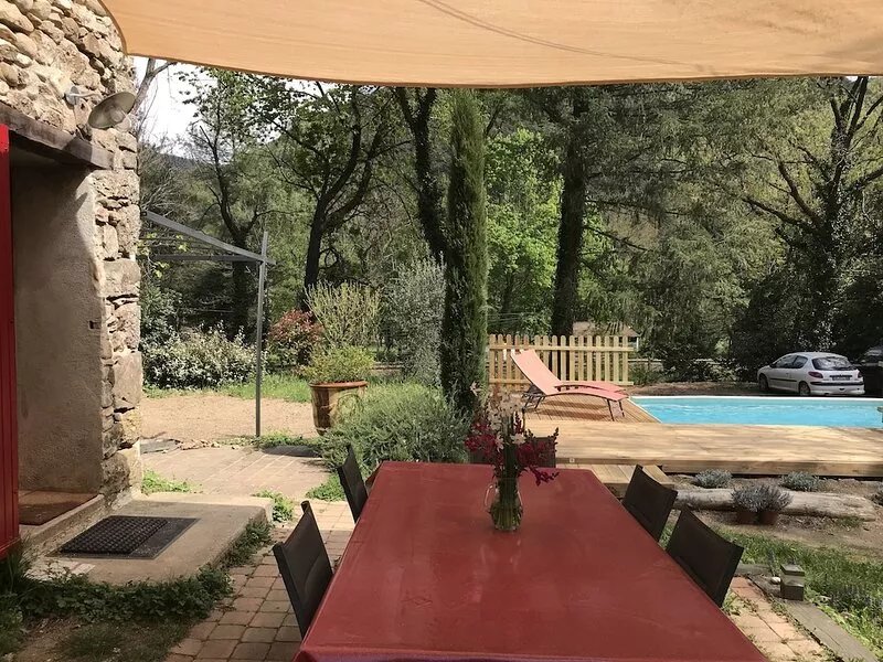 La Clède is in the middle of nature