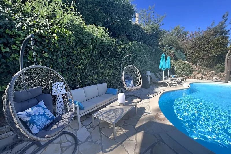 Fantastic villa in the bay of Cannes, 5 minutes from the beach