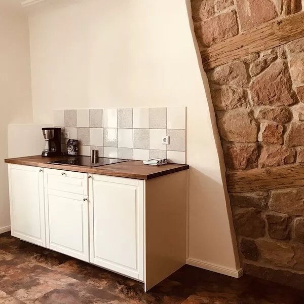 Modern apartment in a renovated 18th century historic landmark