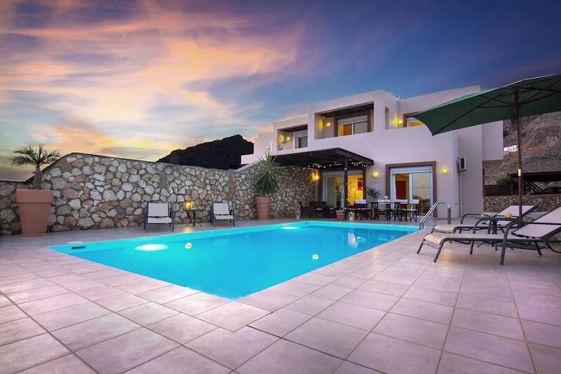 Modern Luxury Villa With Private Pool And Stunning Sea Views