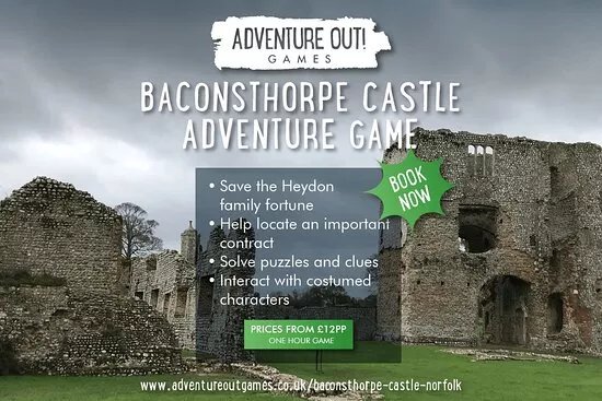 Adventure Out Game Baconsthorpe Castle