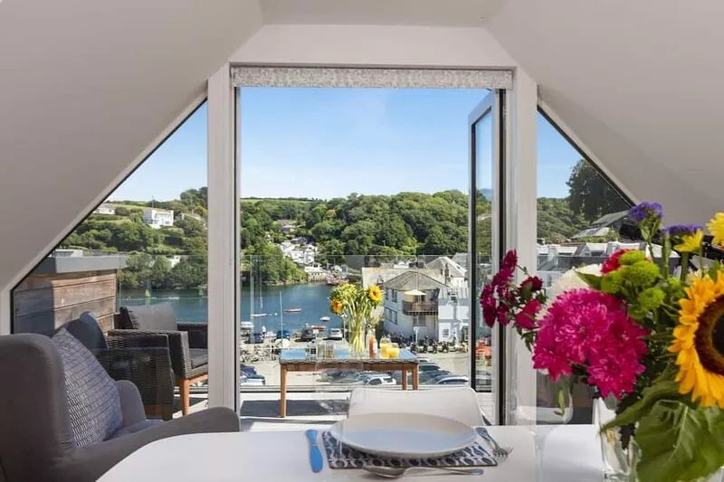 Fowey Penthouse -  a beautiful penthouse apartment with fantastic river views