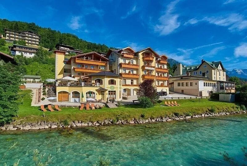 Luxury apartment in a hotel with panoramic balcony
