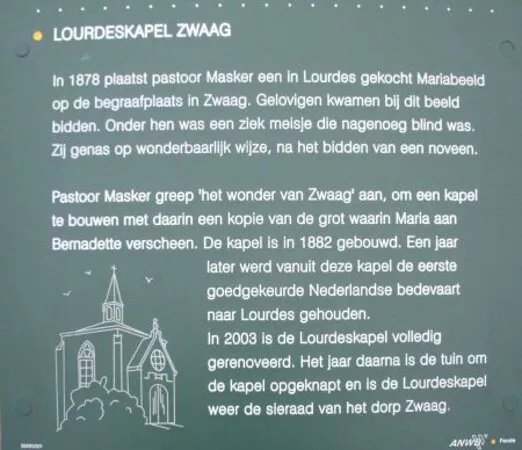 Lourdeskapel Zwaag (1882)