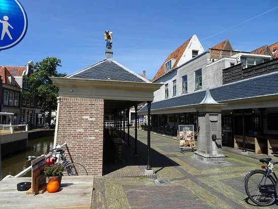 de Visbanken of Vismarkt uit 1755