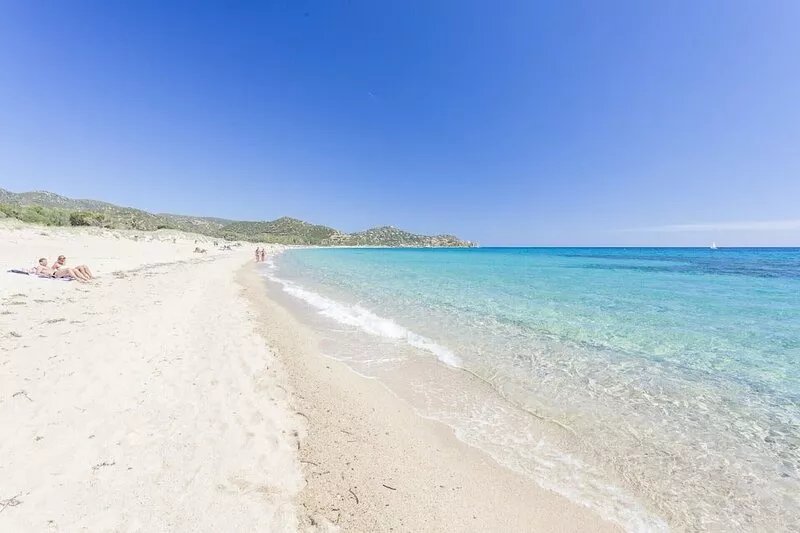 Luxury Villa with Jacuzzi in Geremeas beach - 50mt from the beach
