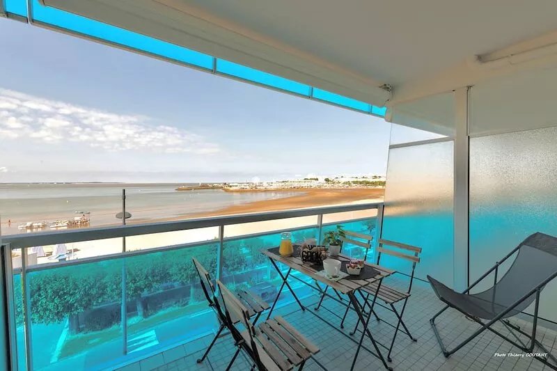 New! Studio Royan Vue mer 4 Personnes, Parking, Local Vélos