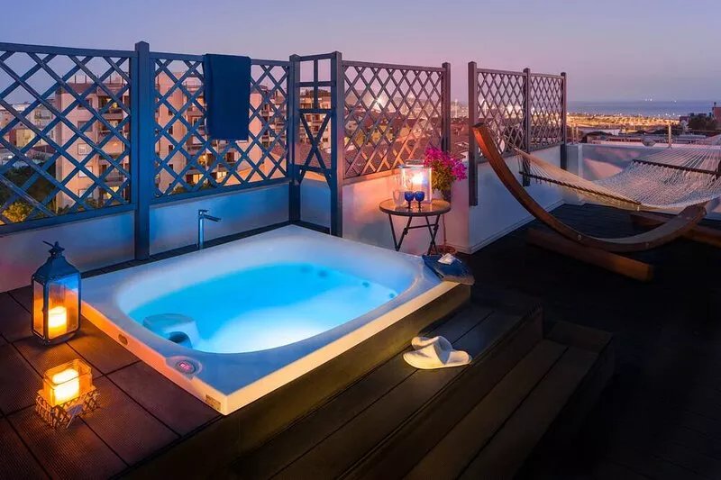 Beautiful new apartment with a breathtaking and unique view of Cagliari.