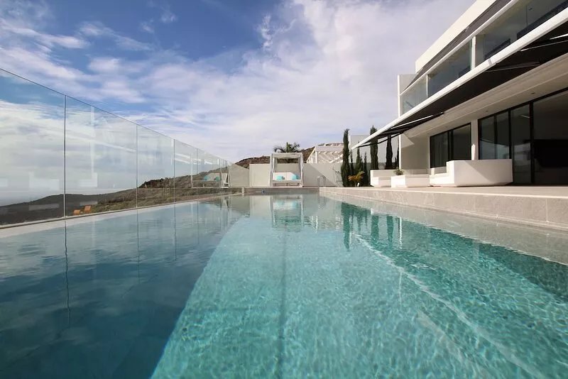 Luxury designer villa with infinity pool and stunning sea views