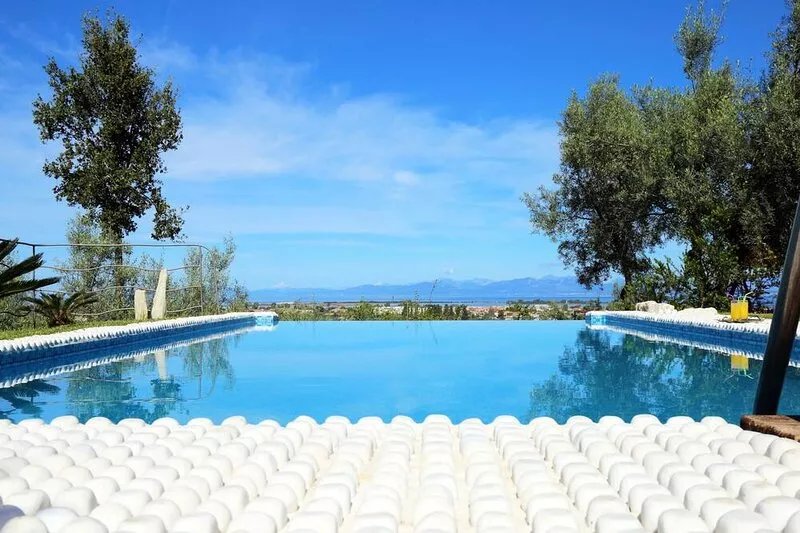 Alea Resort- Dioni-Luxury private villa with pool-a great sea view-dreamy sunset